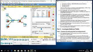 7 1 3 8 Packet Tracer   Investigate Unicast, Broadcast, and Multicast Traffic