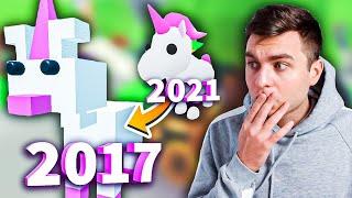 Adopt Me 2017 vs 2021! Как ВЫГЛЯДЕЛ СТАРЫЙ Адопт Ми Роблокс раньше? Брайс Roblox.