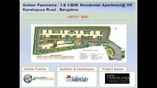 Golden Panorama by Golden Gate Properties at Off Kanakapura Road , Bangalore .