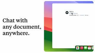 Chat with any PDF documents