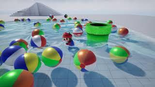 Unreal Engine - Shallow water test