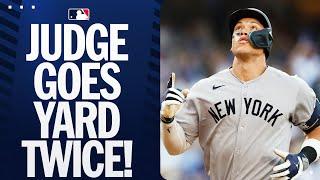 Aaron Judge hits 2 home runs vs. the Dodgers! (3 homers this series!)