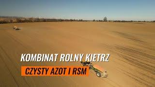 AZOT I RSM W KOMBINACIE ROLNYM KIETRZ|AMAZONE ZG-TS 10001|2x SAMOJEZDNY HORSCH LEEB PT