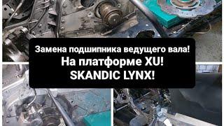 Ремонтируем  SKANDIC 550F XU! #часть3#замена подшипника ведущего вала!