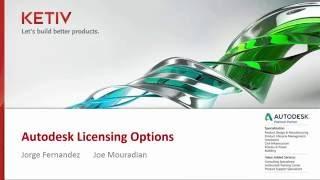 Autodesk 2017 Licensing Options