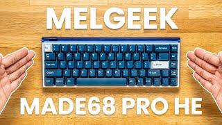 MelGeek MADE68 Pro HE Magnetic Gaming Keyboard - Unboxing (ASMR), Teardown, Typing Test, Gaming Test