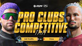 FC24 Clubs -  Esports Premier | SAF Prolific vs Poise | Bloodline vs SiFOX Esports