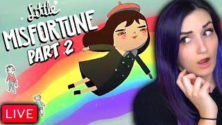 CUTEST Yet SADDEST Game I've EVER Played | Little Misfortune (Part 2 - END)