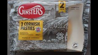 Ginsters CORNISH PASTY Taste Test Review