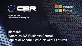 Microsoft Business Central: Copilot AI Capabilities and Newest Features #microsoft #copilot #ai