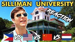 Foreigner Reacts to SILLIMAN UNIVERSITY! Filipino University Tour!