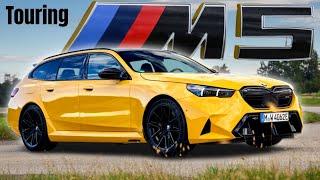 New 2025 BMW M5 Touring Wagon in Speed Yellow