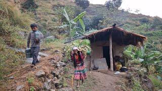 This is Himalayan Most Relaxing Nepali Village Lifestyle | Organic Food Cooking in Countryside |