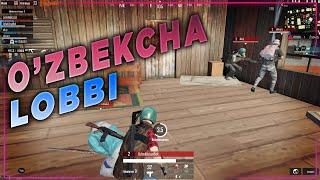 O'ZBEKCHA LOBBI SANHOK | PUBG MOBILE | UZBEKCHA LETSPLAY