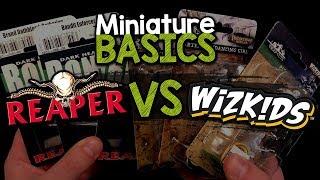 MINIATURE BASICS - Comparing the Two Major Budget Miniature Lines