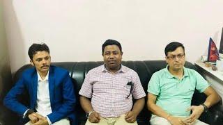 Rastriya swatantra Party spokesman Shantosh pariyar in chandrauta Kapilvastu राट्रीय स्वतन्त्र