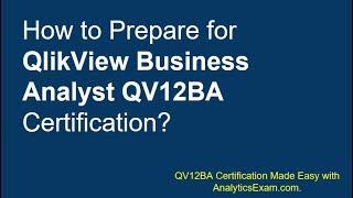 Motive Yourself to Achieve QlikView Business Analyst (QV12BA) Certification