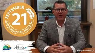 Alberta Agricultural Societies Day 2024   AG Minister