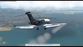 X-Plane 11 Bombardier Challenger 300 v2 Captain Edition - San Francisco Bay Area Flight