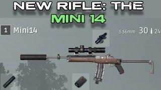 PUBG NEW RIFLE: THE MINI14 (all attachments)