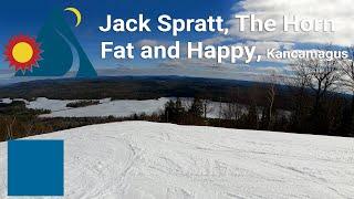 Pleasant Mountain - Jack Spratt to The Horn to Fat and Happy to Lower Kancamagus (Top to Bottom Run)