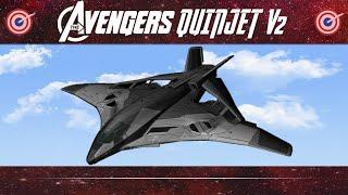 The Avengers Quinjet (Version 2) | Obscure MCU