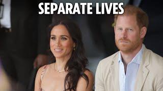 Prince Harry's tattoo shop trip without Meghan 'is major hint couple could have separate futures'