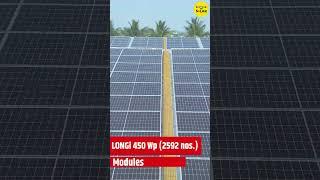 LONGi Solar Panels Installation | 1 Megawatt Industrial Solar Rooftop Site