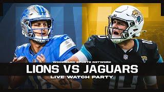 Detroit Lions vs Jacksonville Jaguars LIVE Watch Party