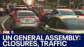 UN General Assembly brings street closures, gridlock to Manhattan