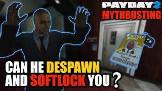 Can a FLEEING MANAGER despawn and softlock you? | PAYDAY2 Mythbusting