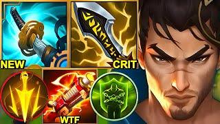 Wild Rift China Yasuo Mid - 18KILL NEW Hextech Stormrazor YASUO Build Runes - High Noon Yasuo Chroma