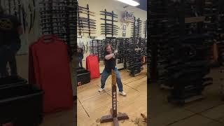 cutting with the Naginata Naoshi Wakizashi aka NagWak #samurai #sword