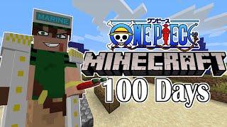 I Survived One Piece Minecraft for 100 Days!