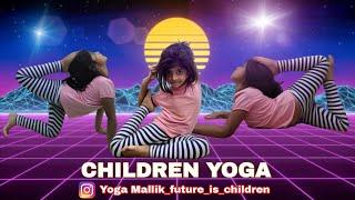 Yoga girl Anjali 4years baby (@yogamallik )