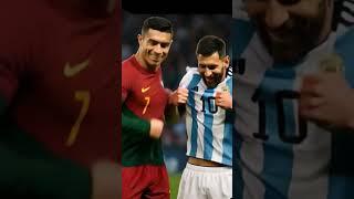 Ronaldo vs Messi  #messi #ronaldo #footballgoat #goat #ronaldomessi #soccerplayer