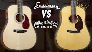 Can Eastman Take Down The Martin KING? | Eastman E10D vs E6D vs Martin D-18 Blind Test!