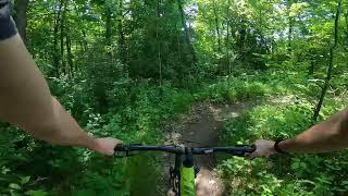 Hickory Glen Park, MI - MTB Full Trail POV - 2.7k60