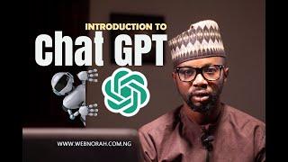 Introduction to chat GPT 101