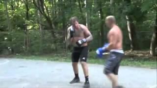 Братья Емельяненко спаринг бой Fedor and Aleksander Emelianenko Sparring