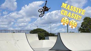 RIDING THE BIGGEST SKATEPARK IN AUSTRALIA!!