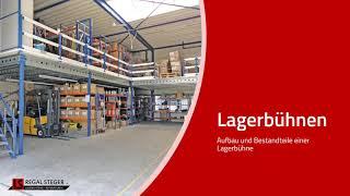 Aufbau einer Lagerbühne - Lagertechnik Steger GmbH Lagersysteme