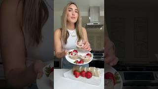 Strawberry Cheesecake Rolls that support weight loss?!  recipe details in the comments! 