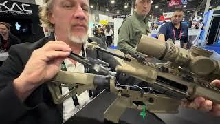 Trey Knight Shows Us the New KAC KS-1 AR with New Reduced Back-Pressure Suppressor!