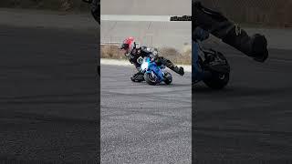  MINI #MOTORCYCLE TRAINING THOSE BIKES ARE SMALL! #shorts