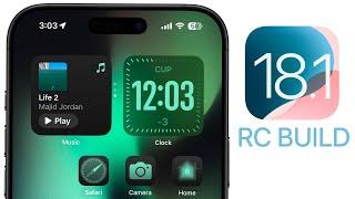 iOS 18.1 RC Released - What's New?