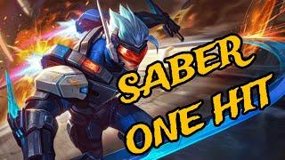 Saber one hit Mobile Legends Bang Bang