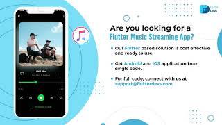 Flutter Music Streaming App