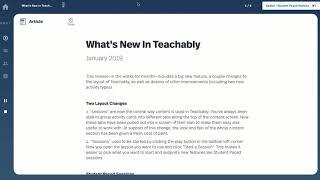 Teachably 2.1: Student Paced Sessions