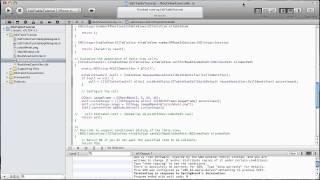 iPhone app development - customize UITableView cells.mov